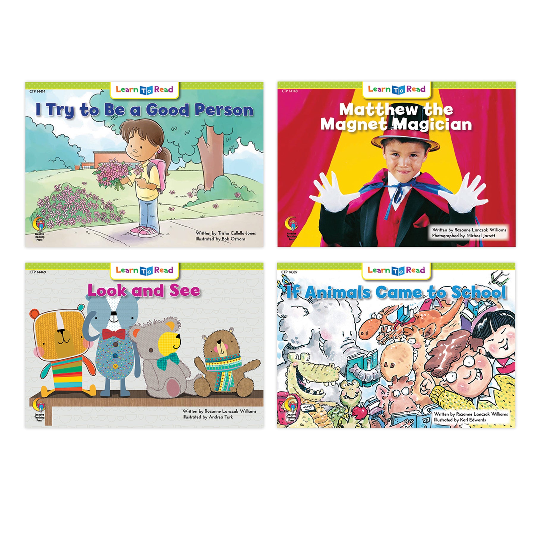 Learn to Read Variety Pack 14, Level G, 12 Titles