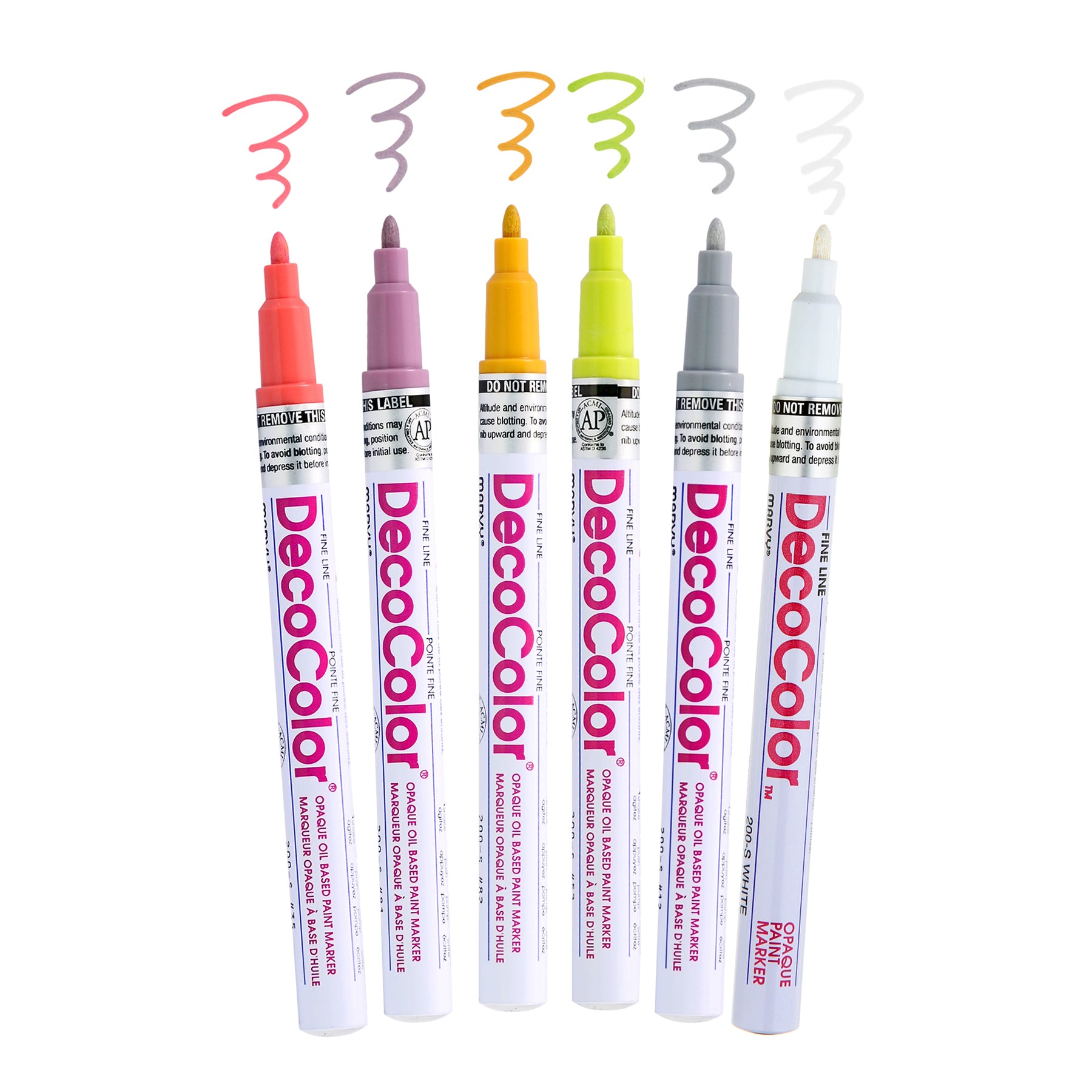200-6D DECOCOLOR FINE RETRO SET
