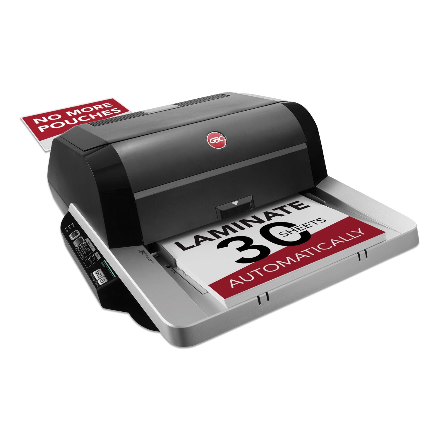 8.50" Lamination Width - 5 mil Lamination Thickness - 9.6" Height x 22.7" Width x 18.8" Depth