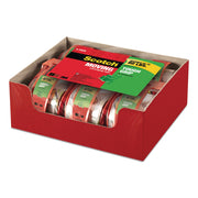 Scotch Tough Grip Moving Packaging Tape - 22.20 yd Length x 1.88" Width - Clear - Fiber - Dispenser Included - 1 Pack