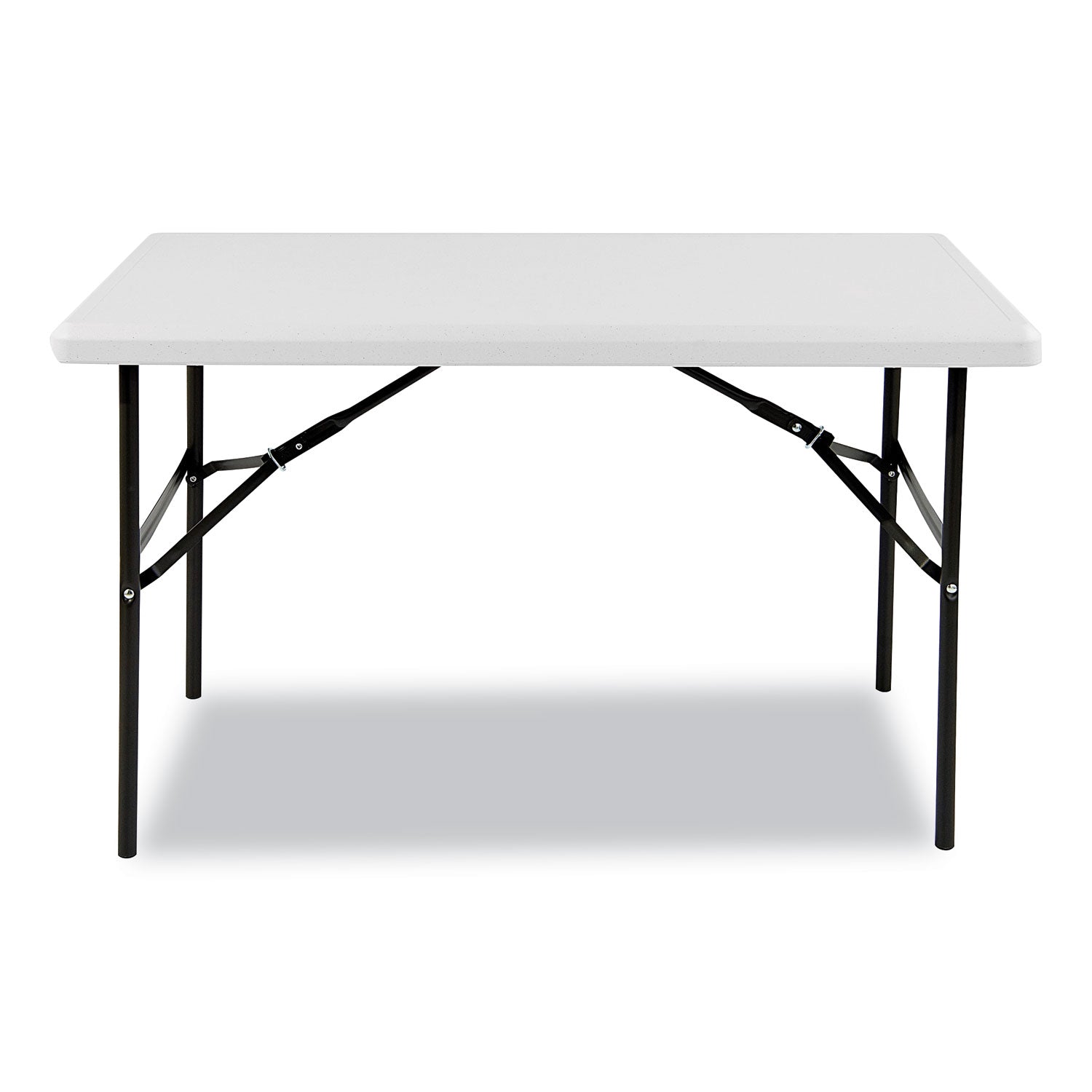IndestrucTable® Classic Folding Table, Platinum Granite - 24" x 48"