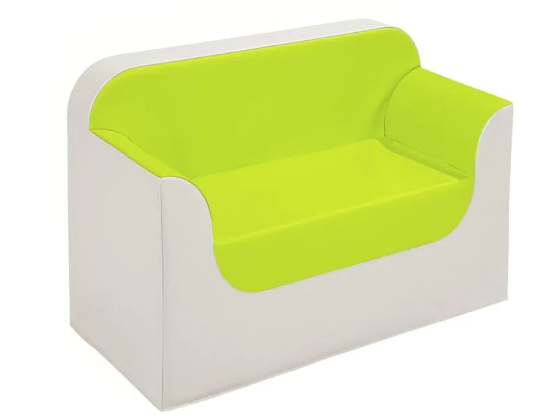 Sofa Club - Light Green/Ivory, 9.8"H
