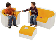 Sofa Corner Club Kit - Light Orange/Ivory, 6.7"H
