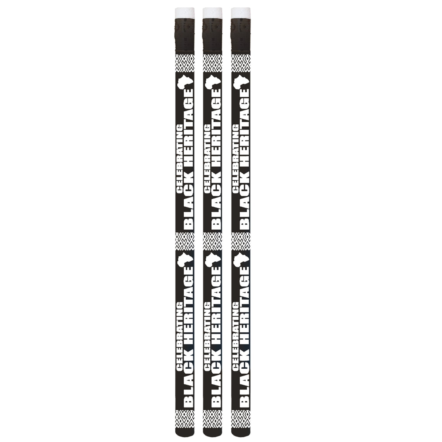 Celebrating Black Heritage Pencils, 12 Per Pack, 12 Packs
