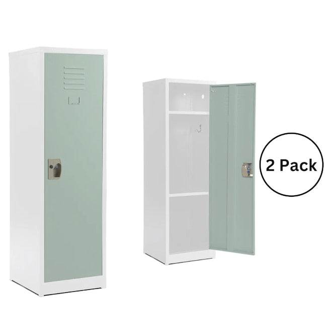48'' Locker for Kids – Misty Green 2-Pack