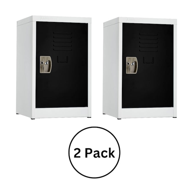 24'' Locker for Kids - Black 2-Pack