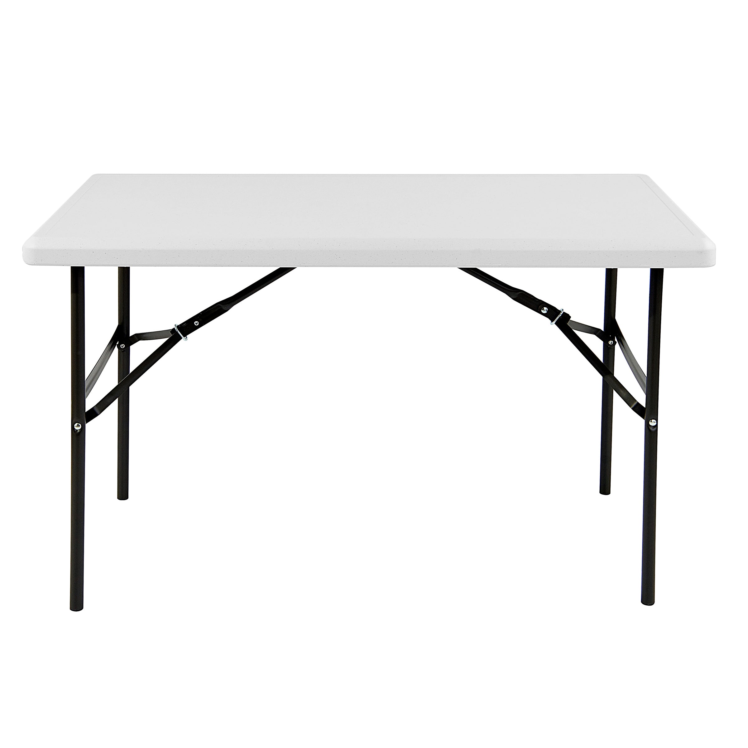 IndestrucTable® Classic Folding Table, Platinum Granite - 24" x 48"