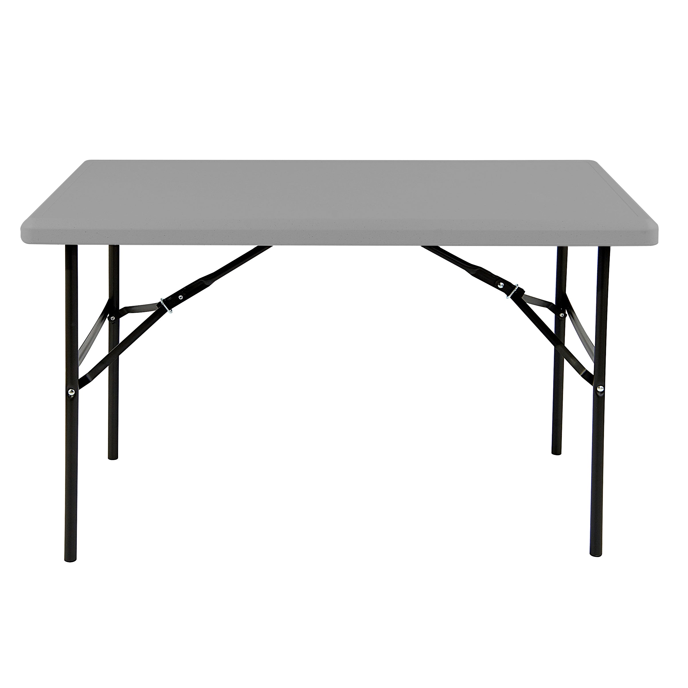IndestrucTable® Classic Folding Table, Charcoal - 24" x 48"