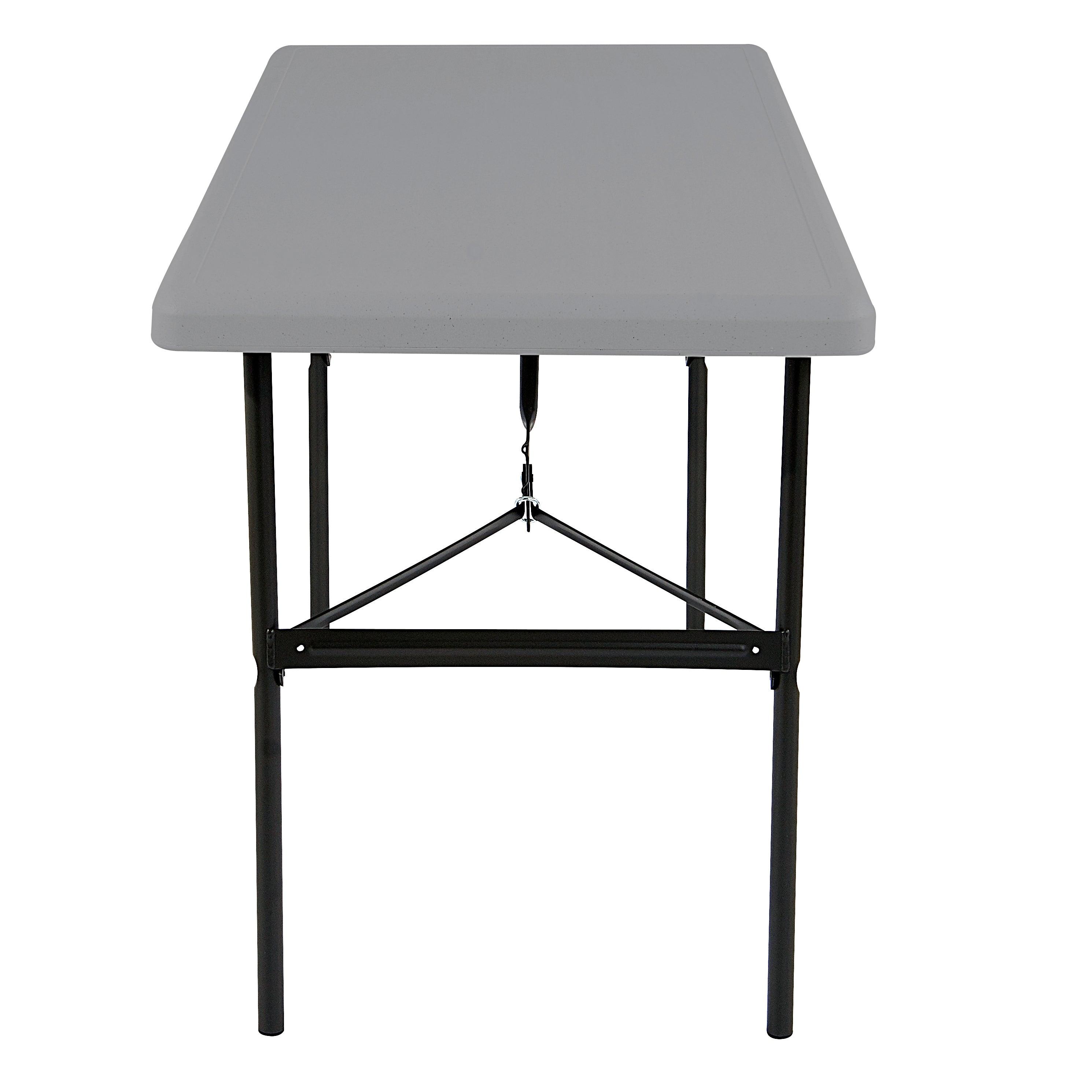 IndestrucTable® Classic Folding Table, Charcoal - 24" x 48"