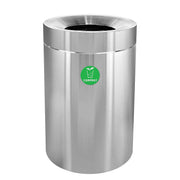 50 Gallon Stainless Steel Compost Can
