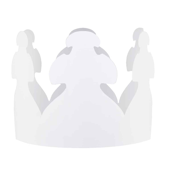Crowns - 24 ct., White