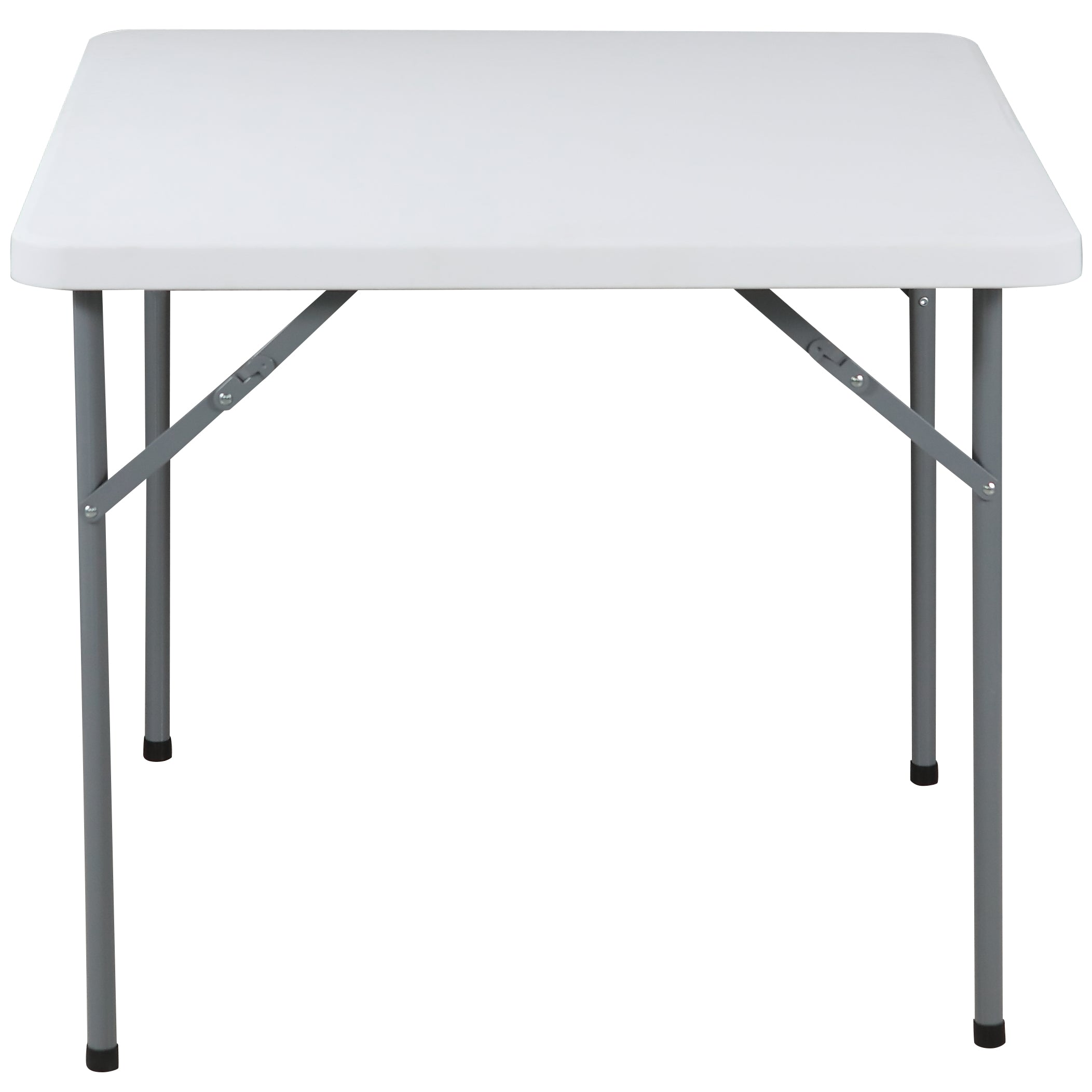IndestrucTable® Classic Folding Table, Platinum Granite - 34" Square