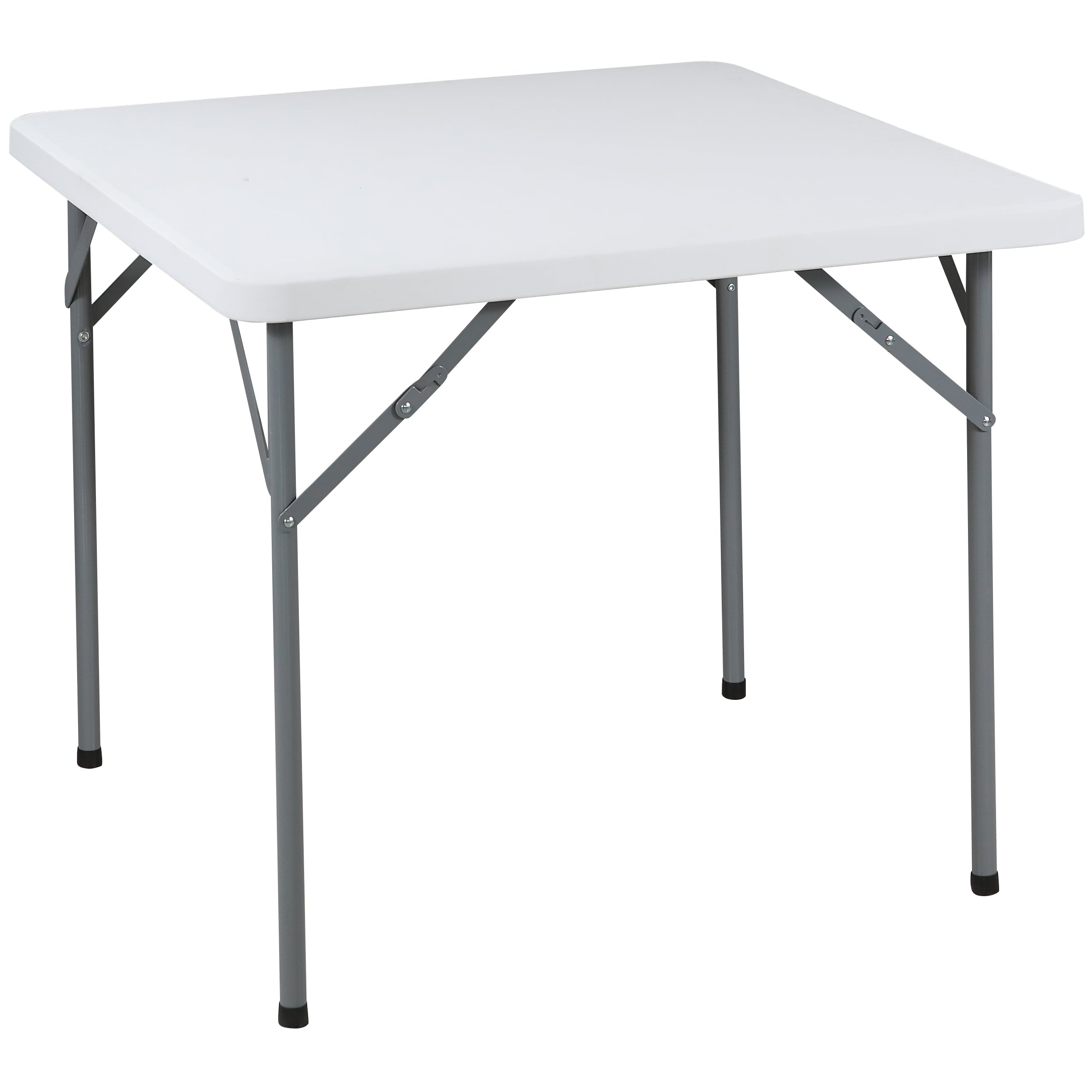 IndestrucTable® Classic Folding Table, Platinum Granite - 34" Square