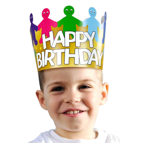 Crowns - 24 count - Happy Birthday