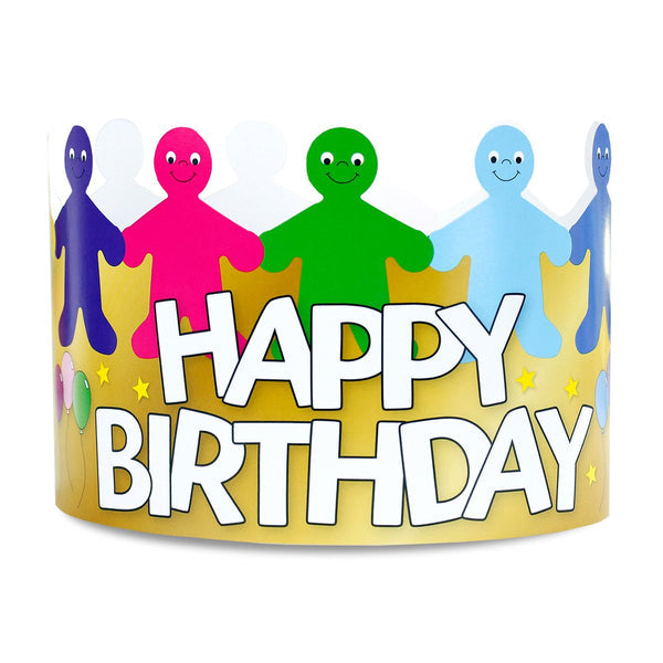 Crowns - 24 count - Happy Birthday