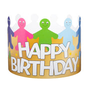 Crowns - 24 count - Happy Birthday