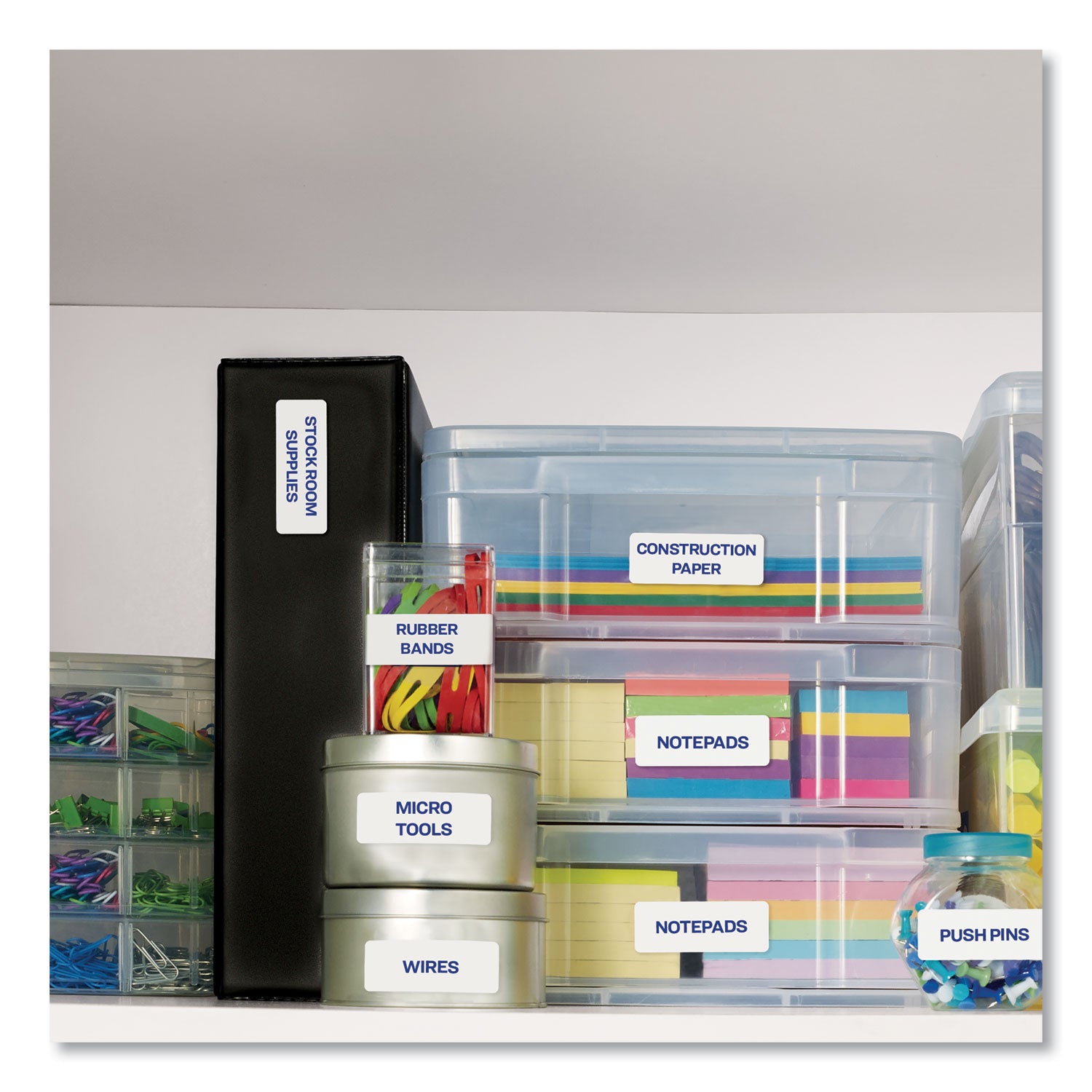 Easy Peel® Address Labels, Sure Feed™ Technology, Permanent Adhesive, 1" x 2-5/8", 750 Labels