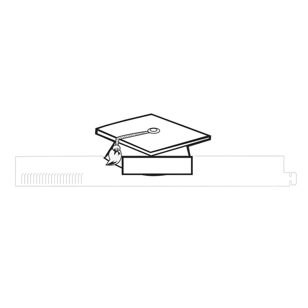 Make-Your-Own Craduation Cap, 24 pieces