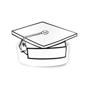 Make-Your-Own Craduation Cap, 12 pieces