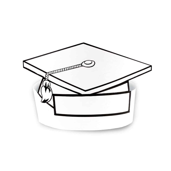 Make-Your-Own Craduation Cap, 12 pieces