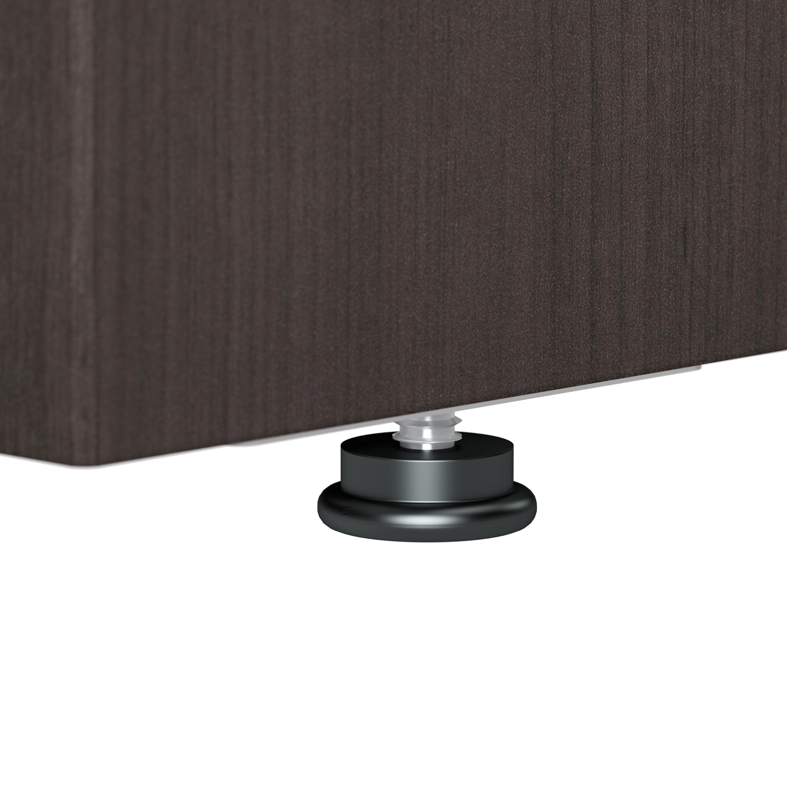 Bush Business Furniture Arrive 72W x 30D Reception Desk with Shelf in Storm Gray - 71.02" Width x 29.49" Depth x 40.35" Height