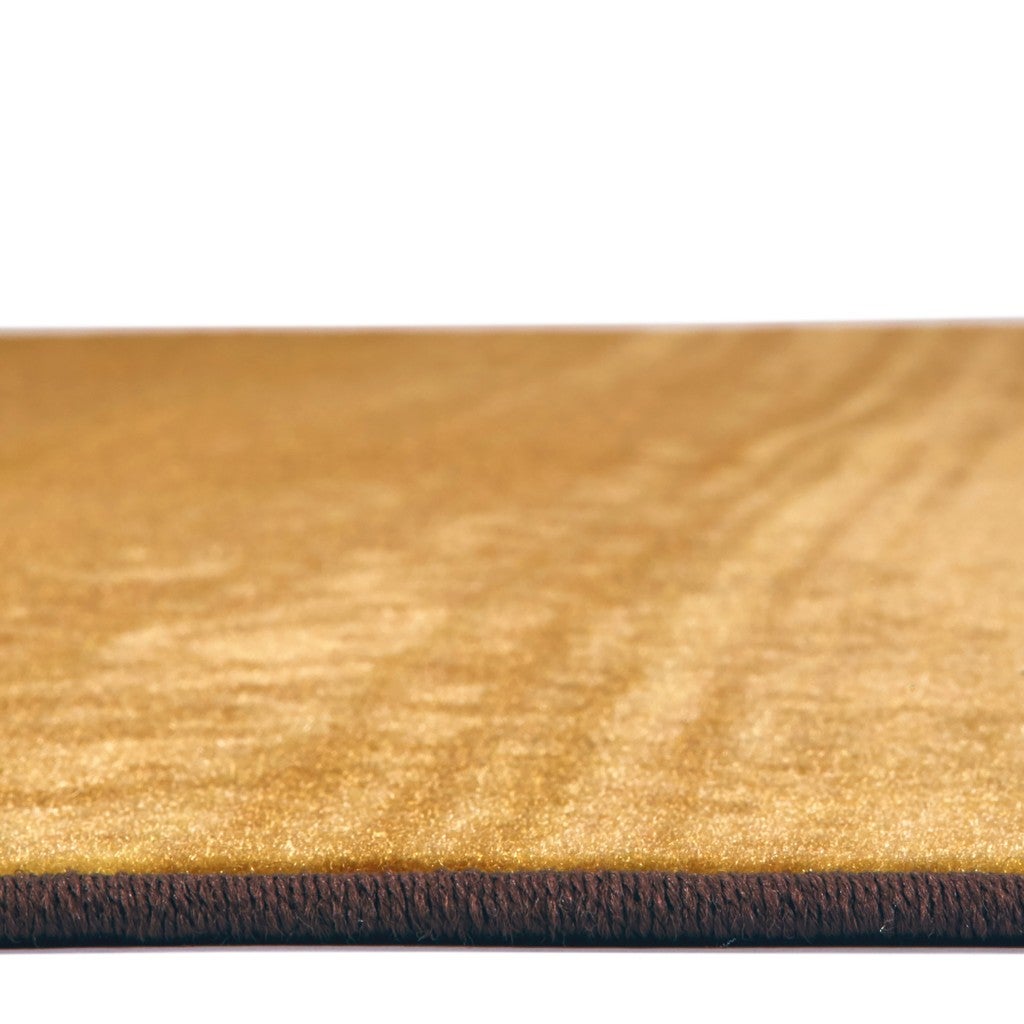 Earth Tone Stripes Rug - 6ft x 9ft - Rectangle - Brown