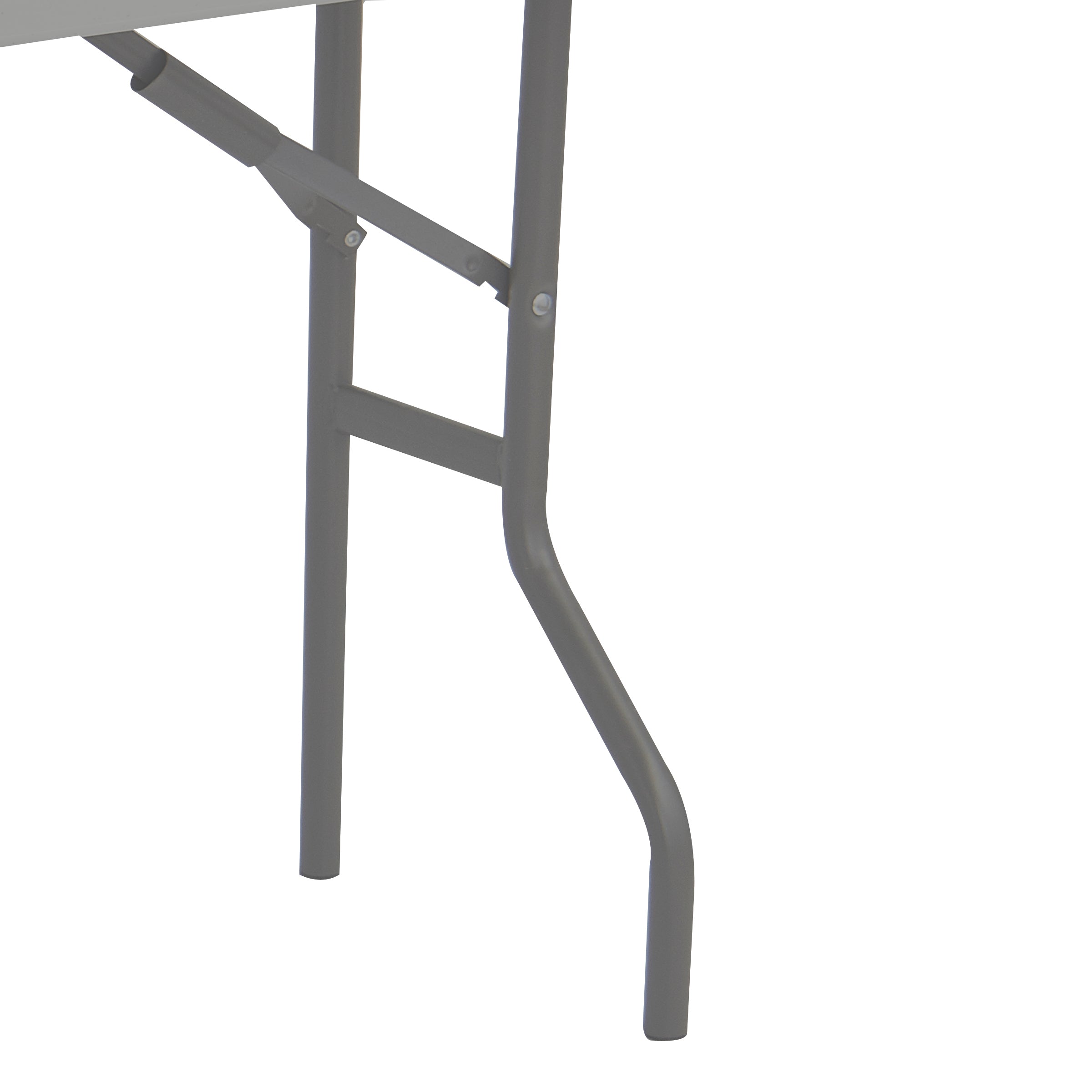 IndestrucTable® Classic Folding Table, Charcoal - 18" x 72"