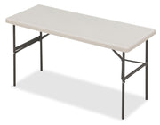 IndestrucTable® Classic Folding Table, Platinum Granite - 24" x 60"