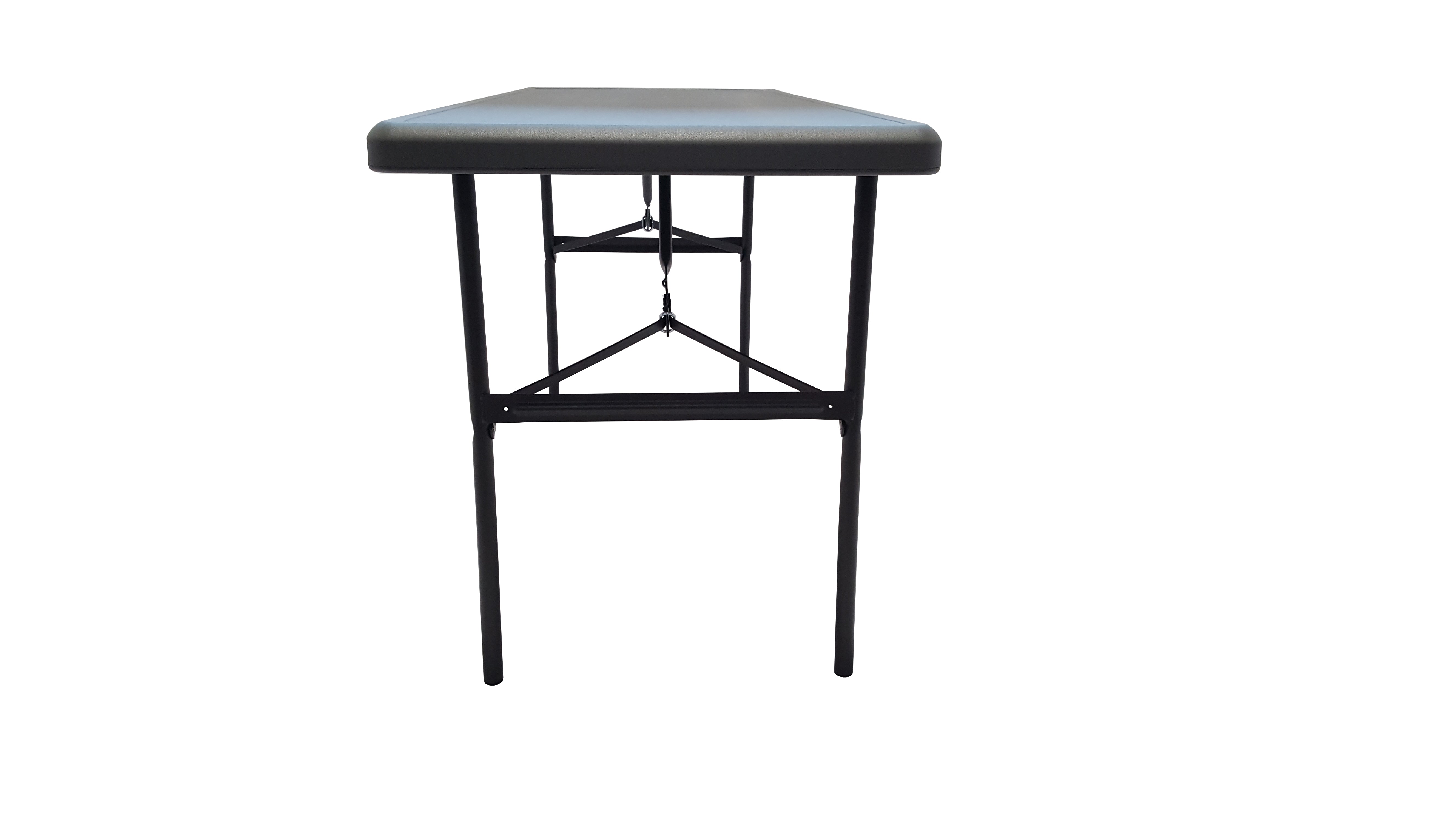 IndestrucTable® Classic Folding Table, Charcoal - 24" x 60"