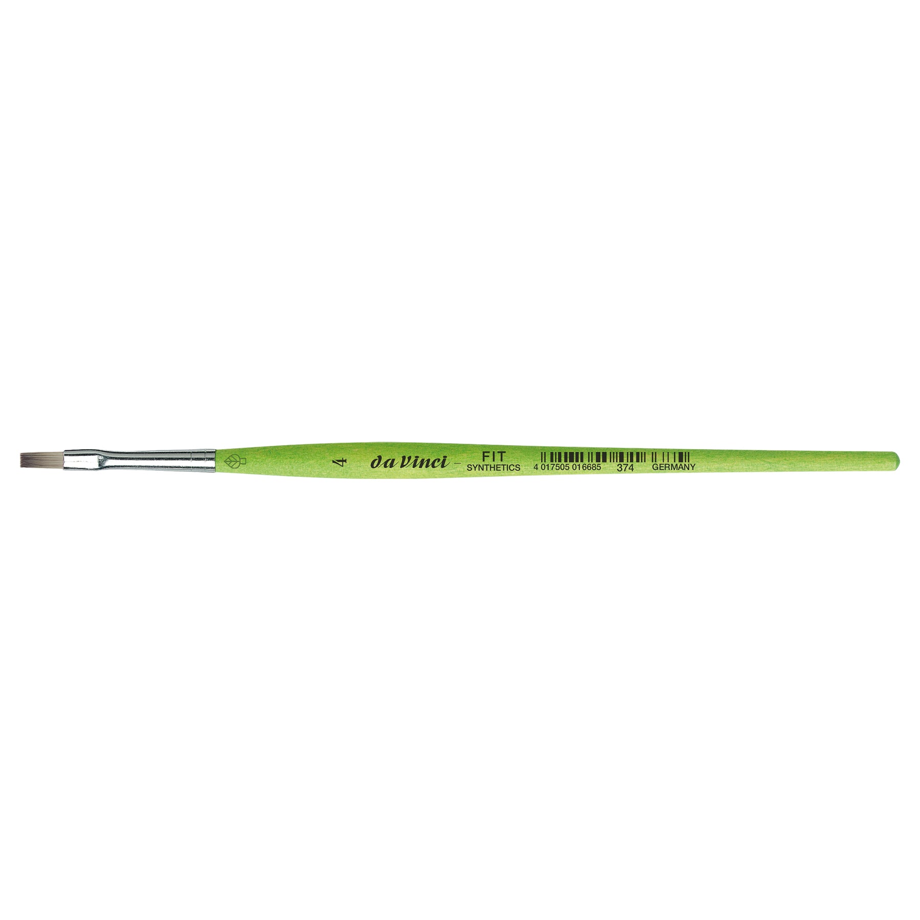 FIT Synthetics Student Brush, Synthetic, Acrylic & Tempera, Flat, Series 374, Size 4