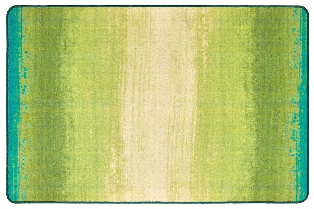 Green Acres Stripes Rug - 6ft x 9ft - Rectangle