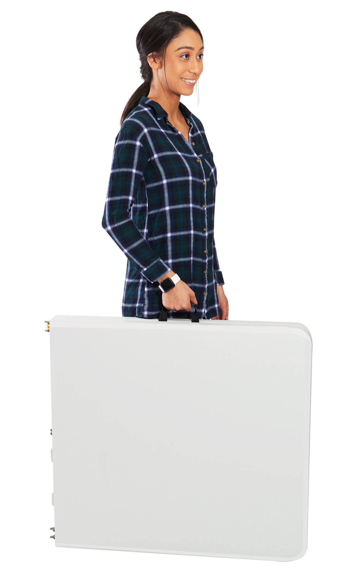 IndestrucTable® Classic Folding Table, Platinum Granite - 30x60 BiFold