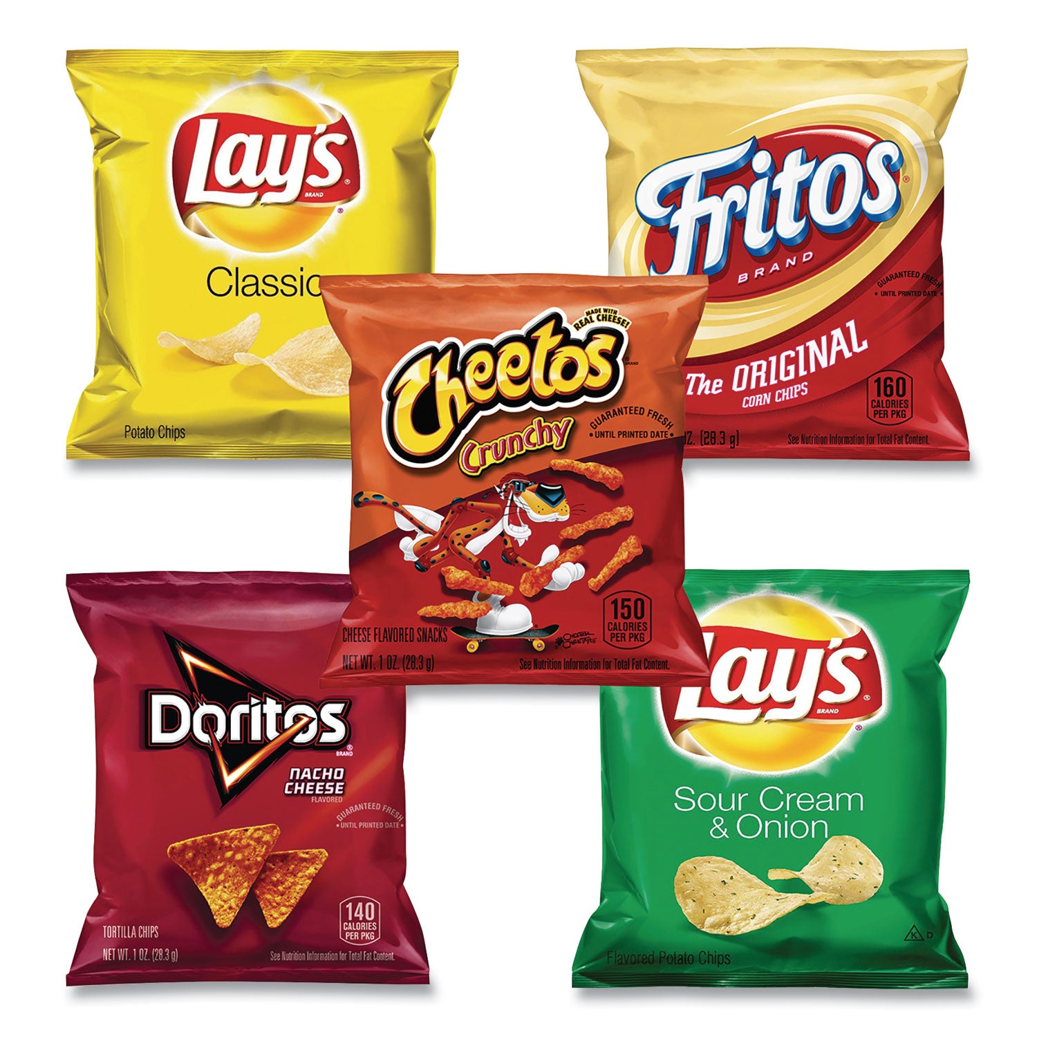 Assorted - 1 oz - 1 Carton