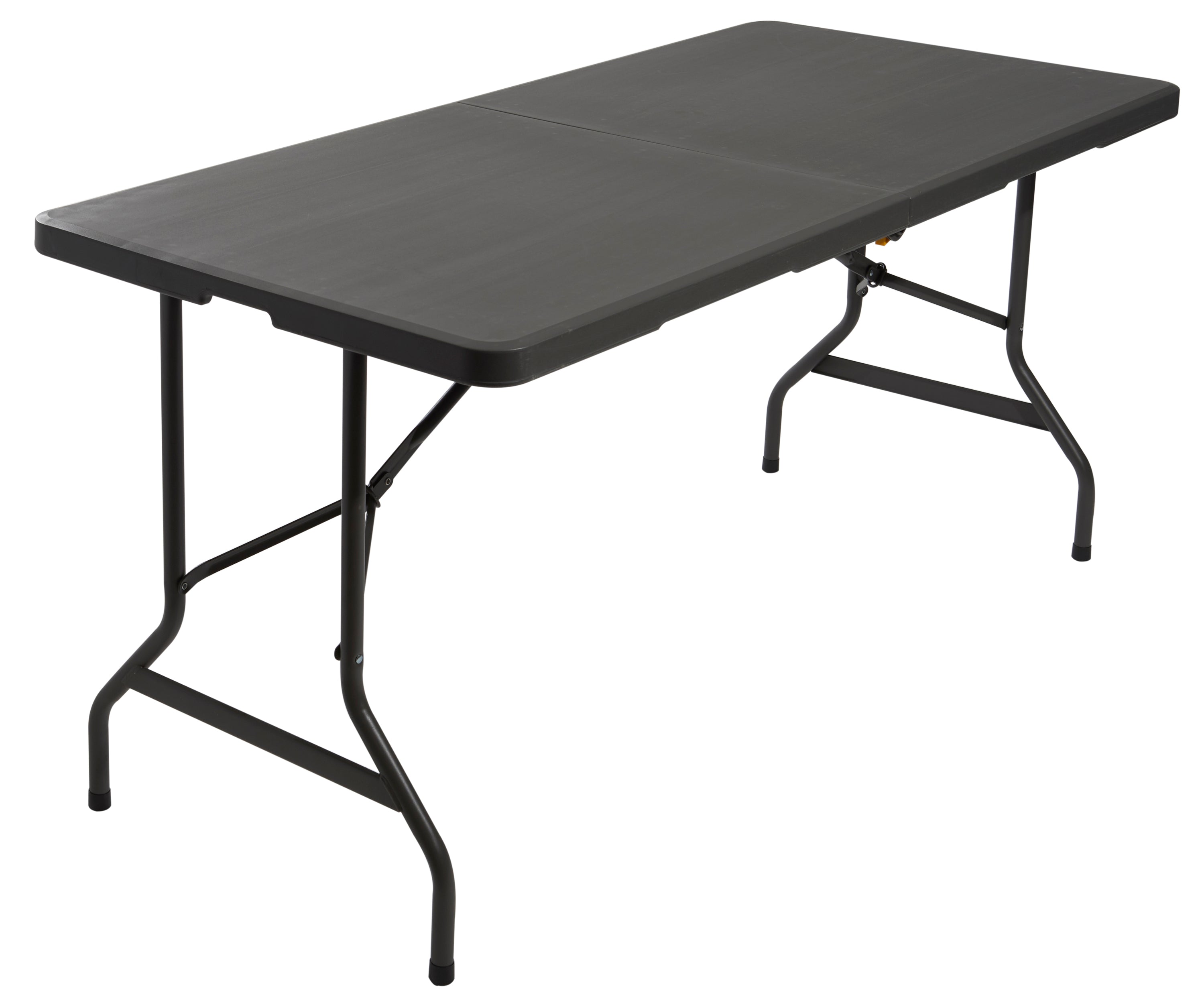 IndestrucTable® Classic Folding Table, Charcoal, 30" x 60" BiFold