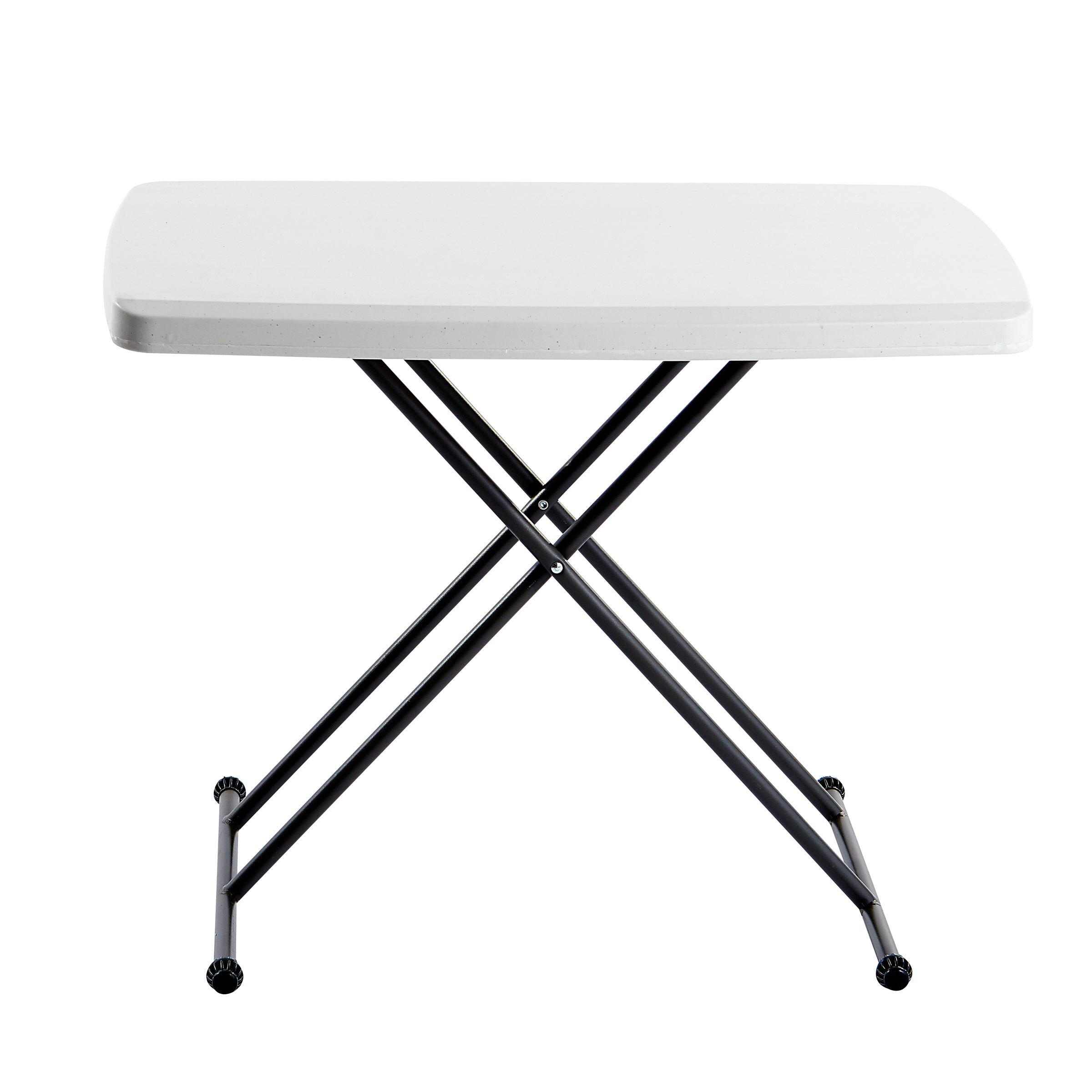 IndestrucTable® Classic Folding Table, Platinum Granite - 30" x 20" Personal