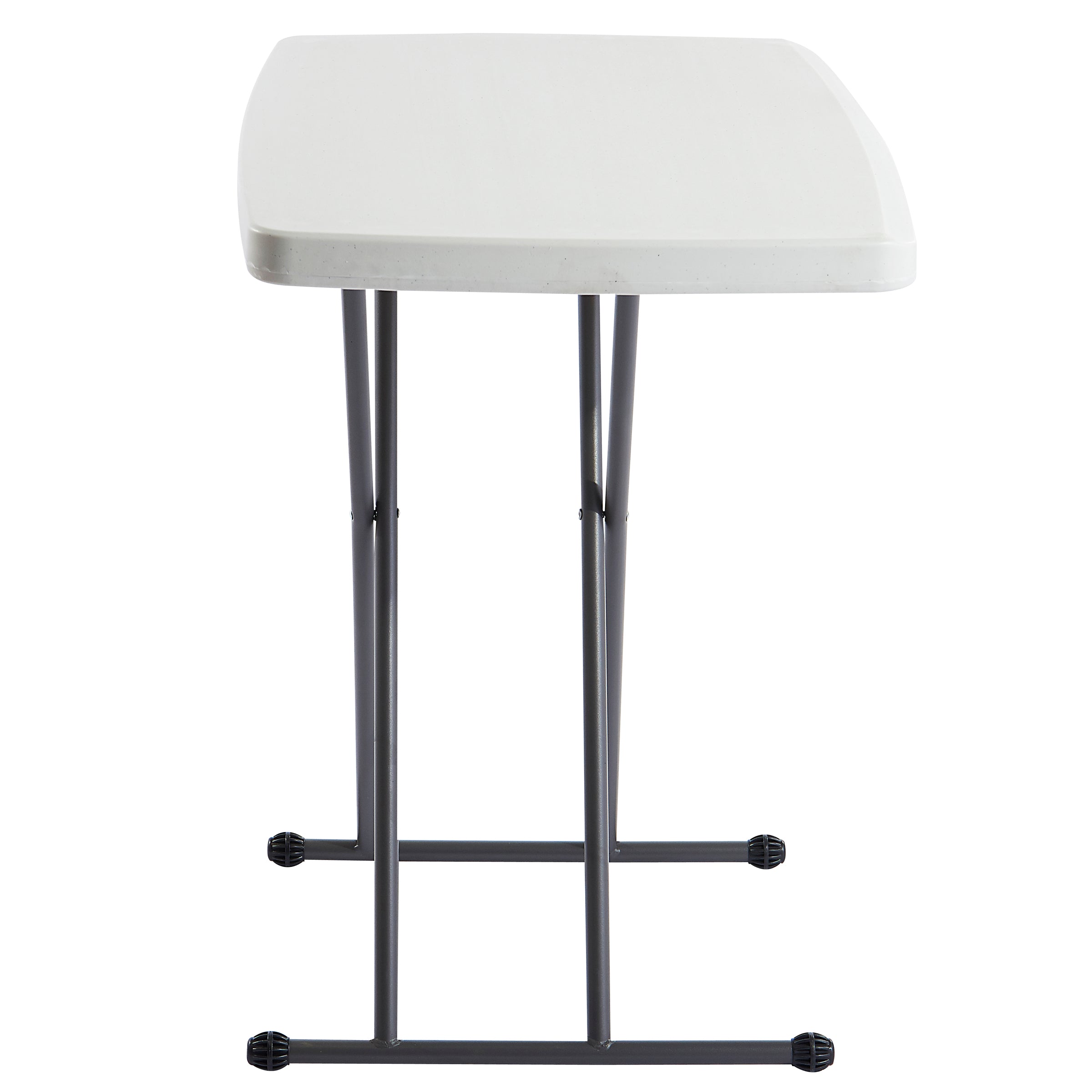 IndestrucTable® Classic Folding Table, Platinum Granite - 30" x 20" Personal