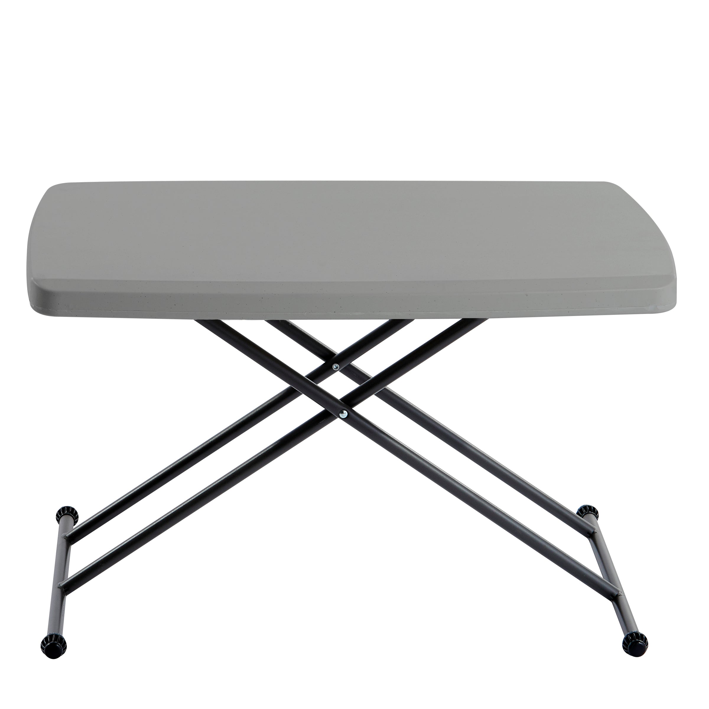 IndestrucTable® Classic Folding Table, Charcoal - 30" x 20" Personal