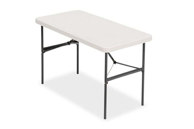IndestrucTable® Commercial Folding Table, Platinum Granite  - 24" x 48"