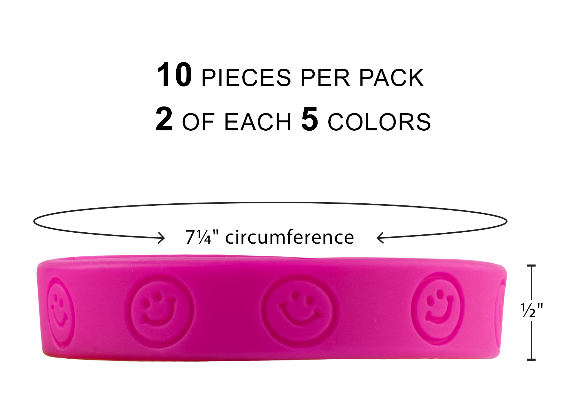 Happy Faces Wristbands