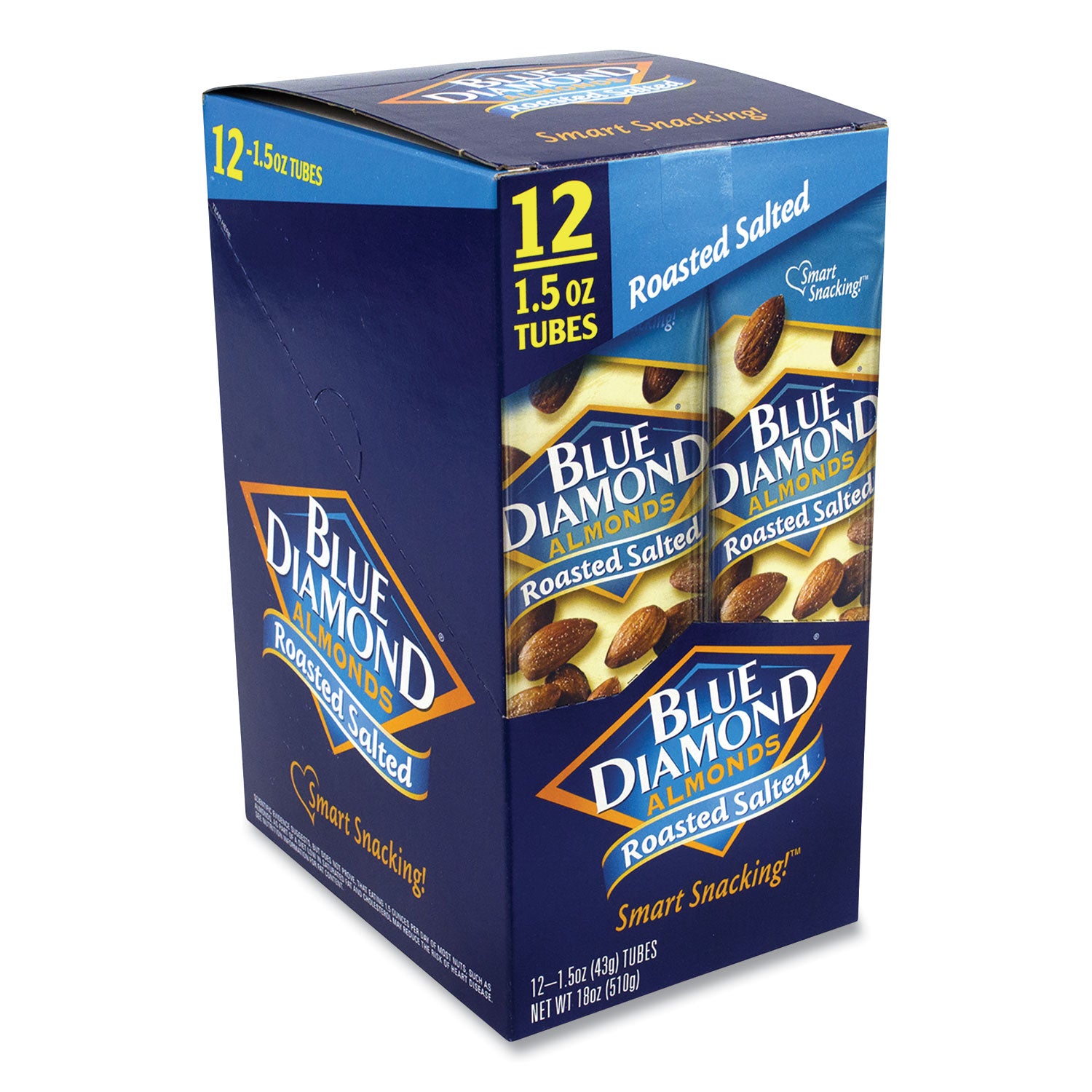 Individually Wrapped - Roasted & Salted - 1.50 oz - 1 / Carton