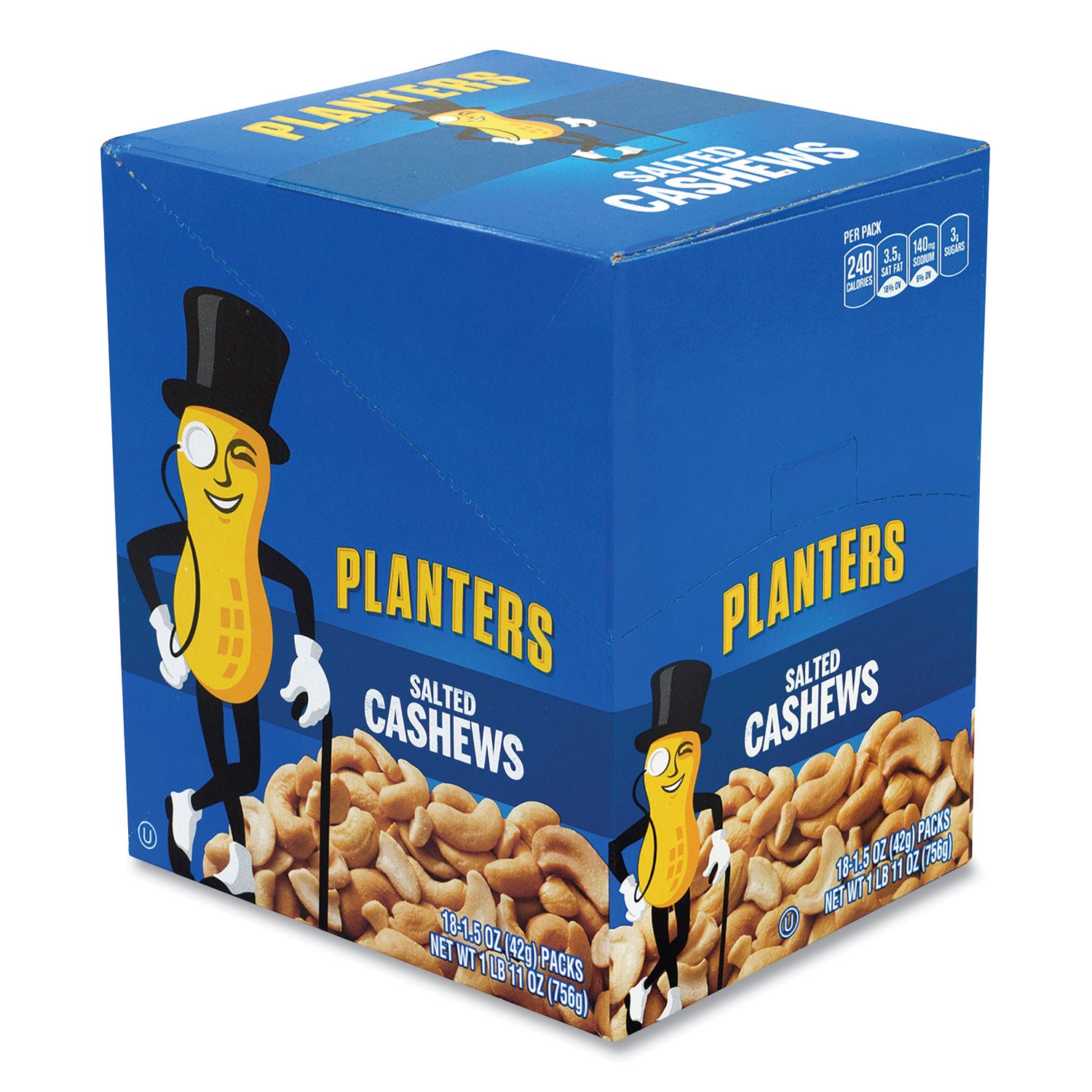 Salted Cashew - 18 / Carton