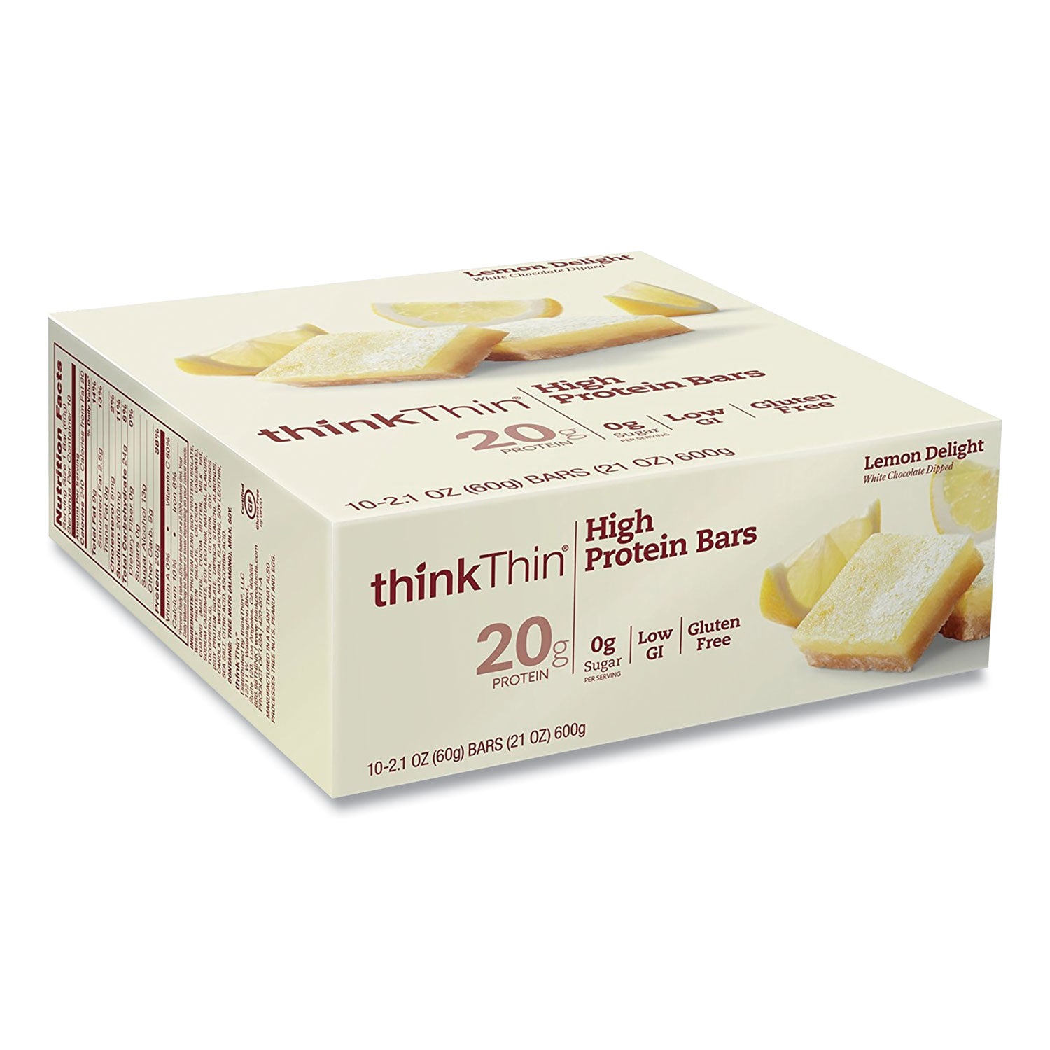 Green Rabbit Snack Bars - Lemon - 1 / Carton