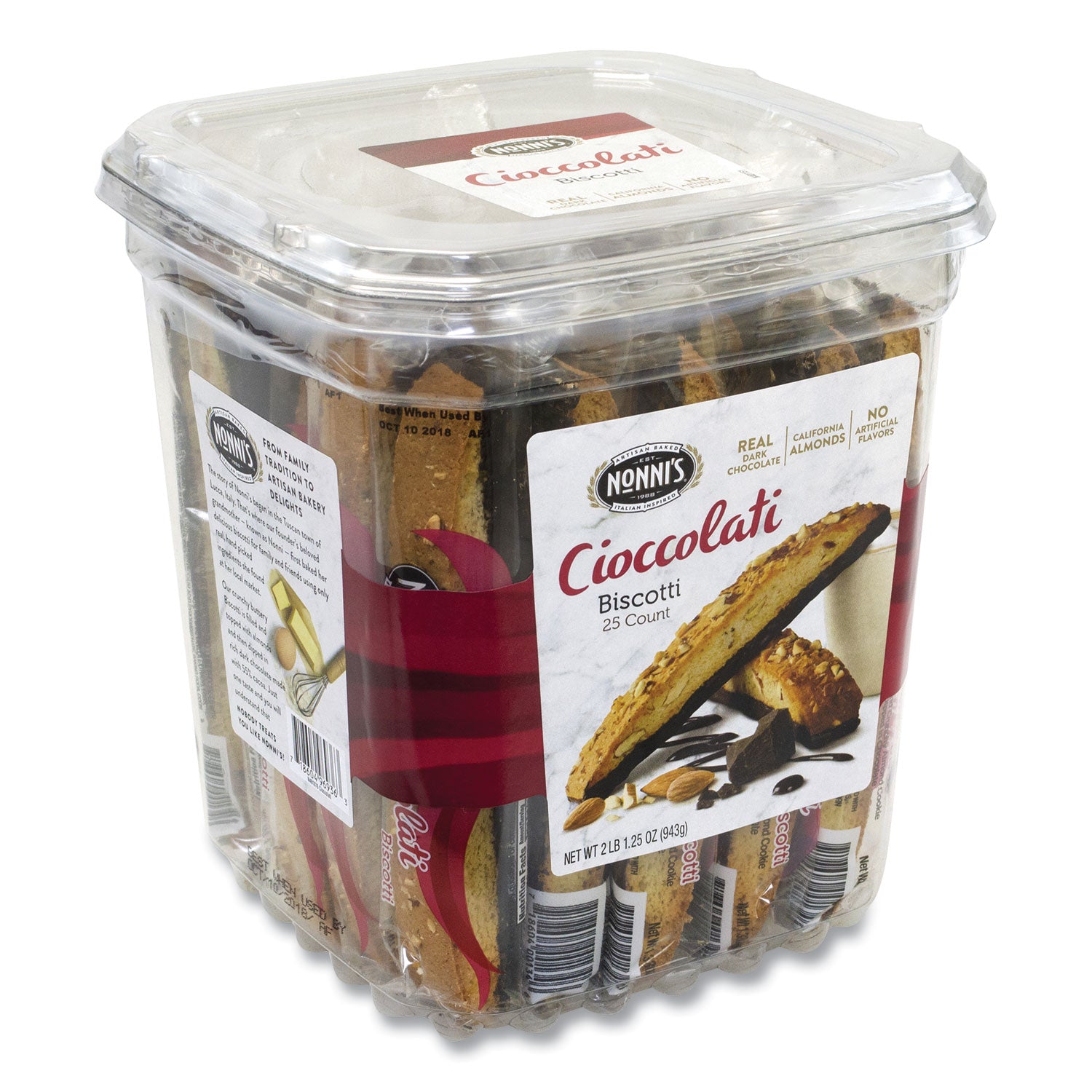 Individually Wrapped - Dark Chocolate, Almond - 1 / Carton