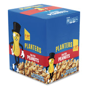 Green Rabbit Planters Roasted Peanuts Snack Packs - Salted Peanut, Crunchy - 18 / Carton