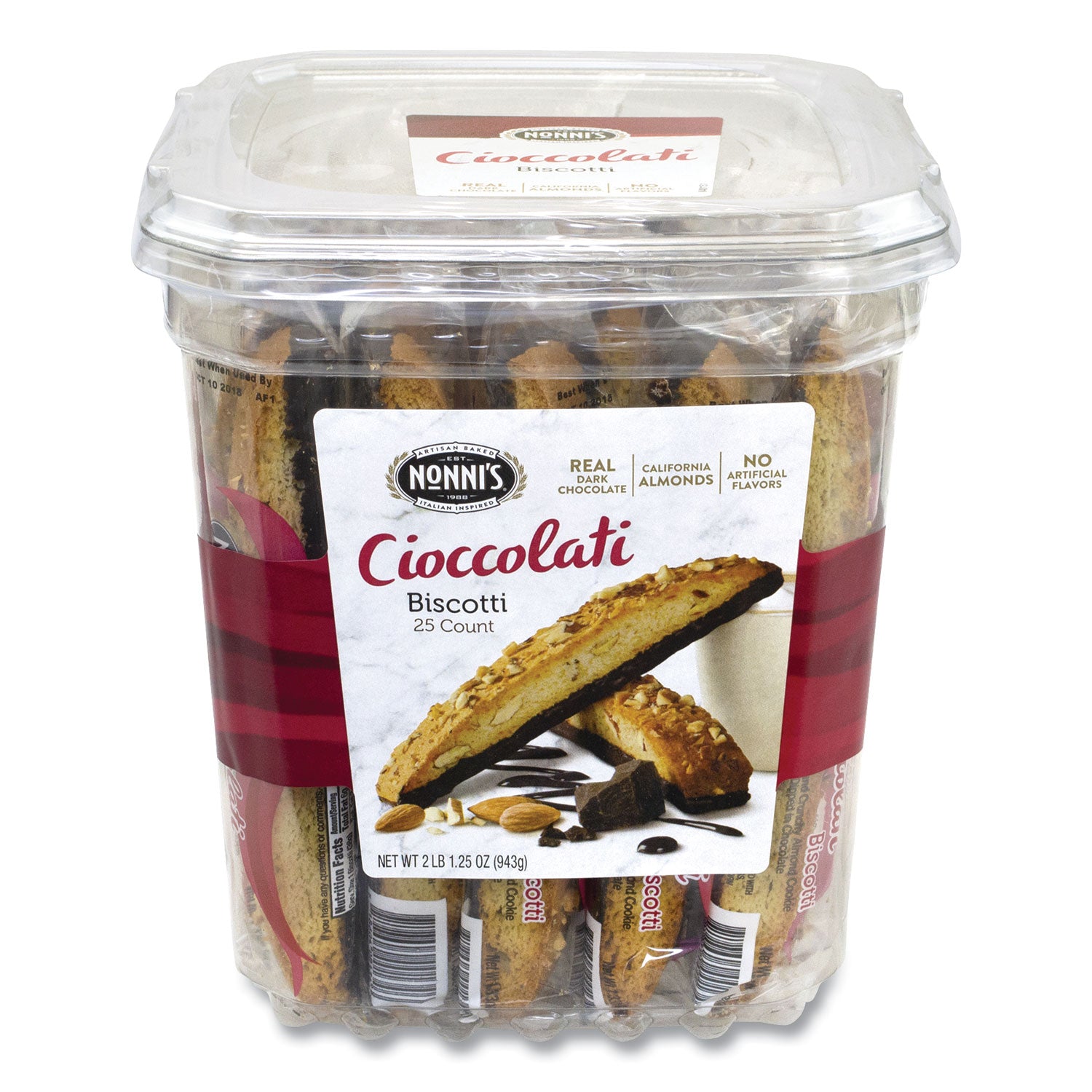 Individually Wrapped - Dark Chocolate, Almond - 1 / Carton
