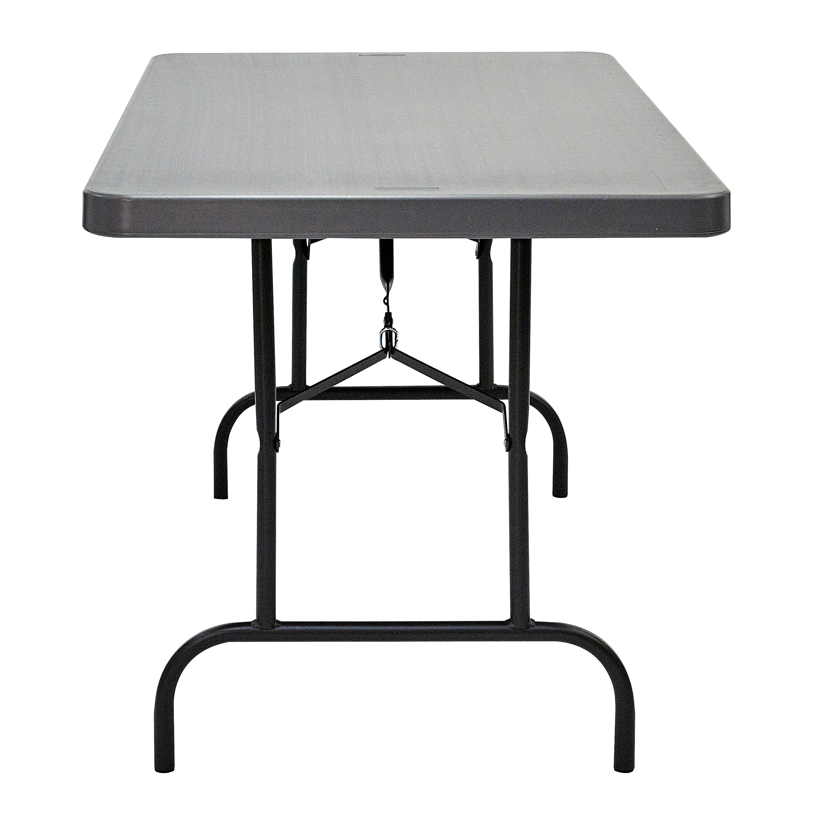 IndestrucTable® Commercial Folding Table, Charcoal - 30" x 60"