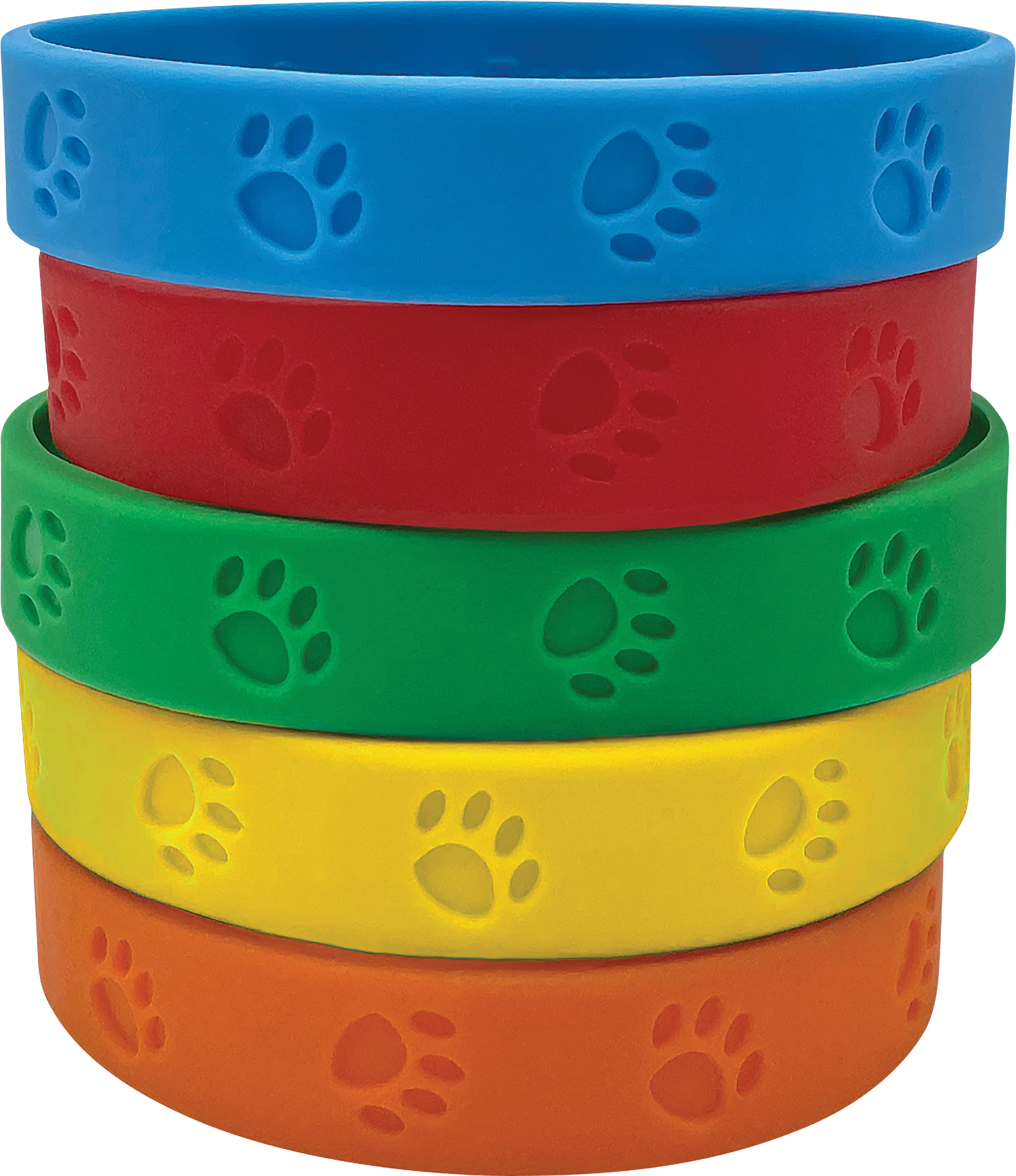 Paw Prints Wristbands