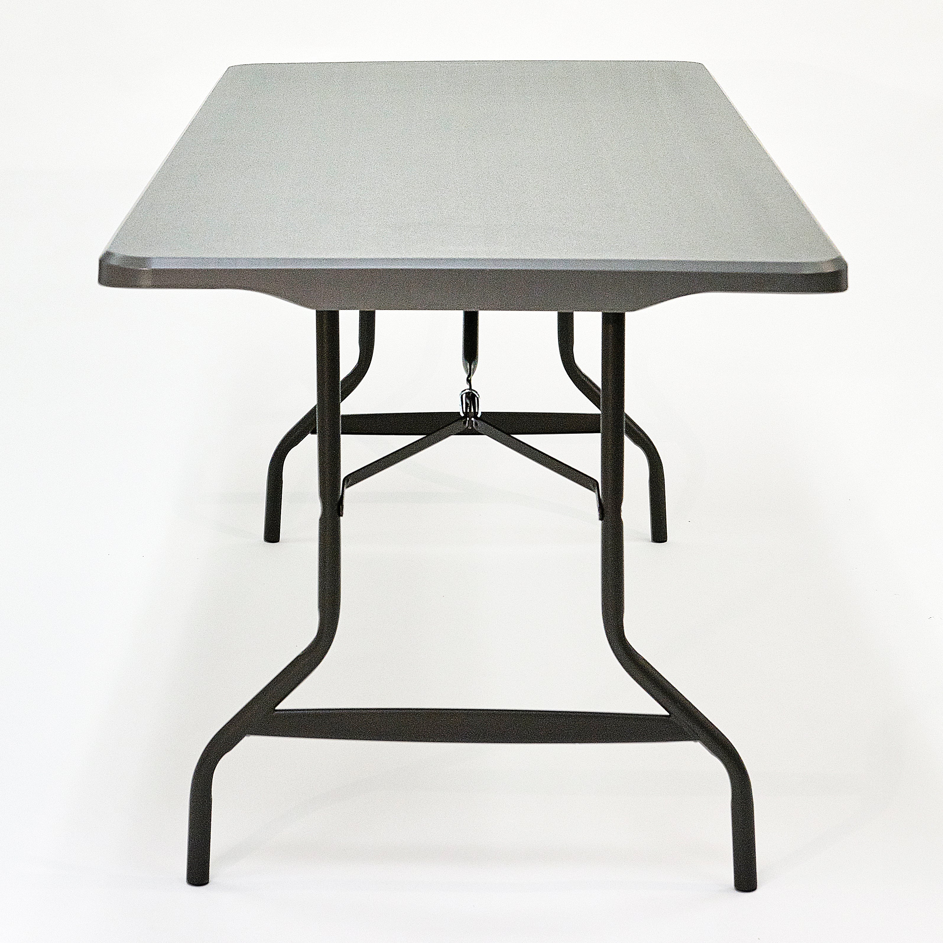 IndestrucTable® Commercial Folding Table , Charcoal - 30" x 72"