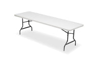 IndestrucTable® Commercial Folding Table, Platinum Granite - 30" x 96"