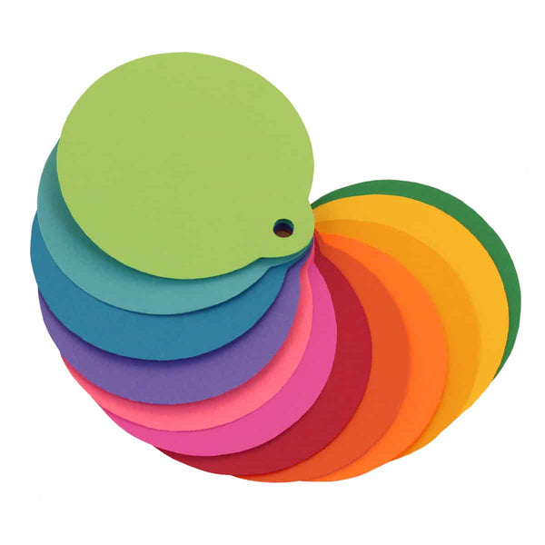 Bright Cutouts - 240 ct., 3" Ornaments, Asst'd Colors